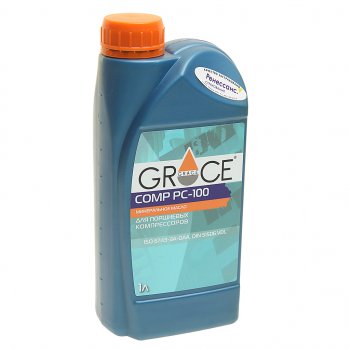539 р. Масло компрессорное PC-100 1л GRACE GRACE 4603728817699  с доставкой в г. Пермь. Увеличить фотографию 1