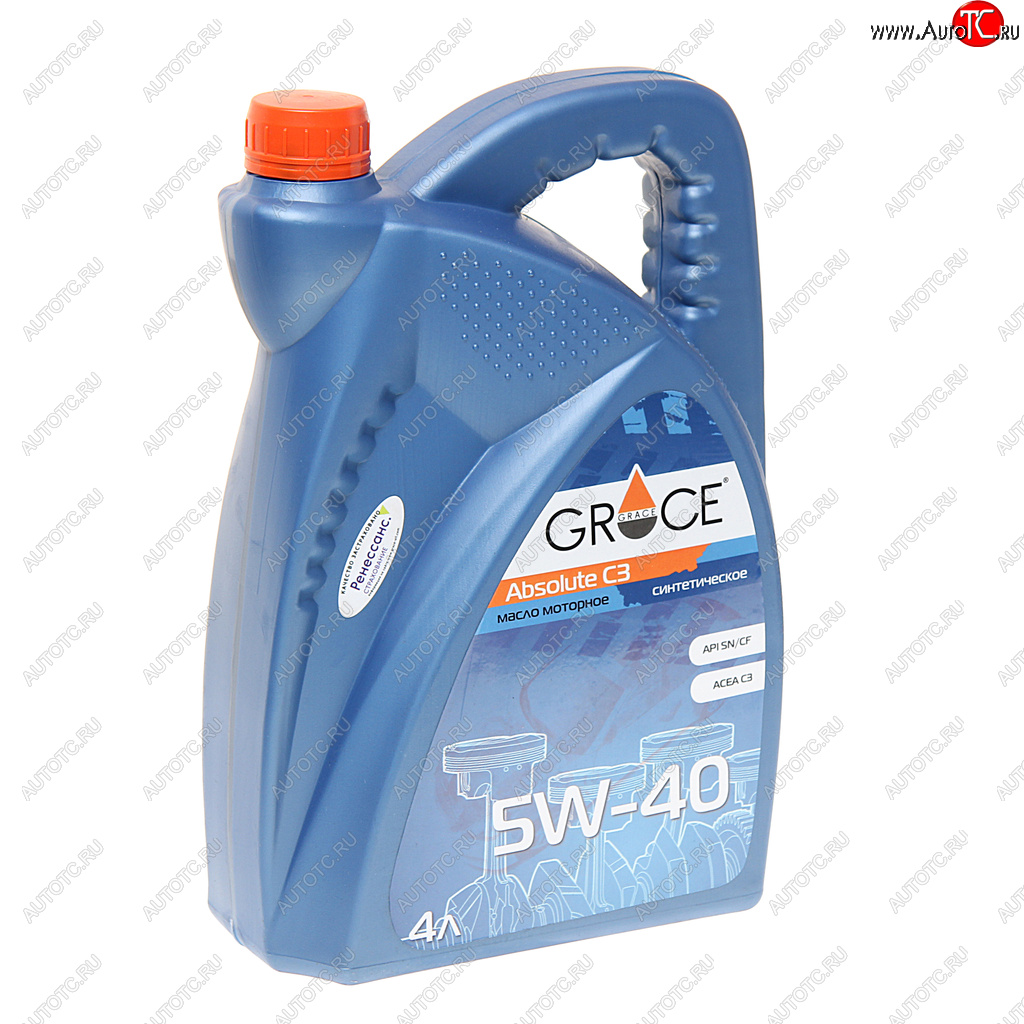 2 599 р. Масло моторное ABSOIUTE C3 5W40 синт.4л GRACE GRACE 4603728818344  с доставкой в г. Пермь