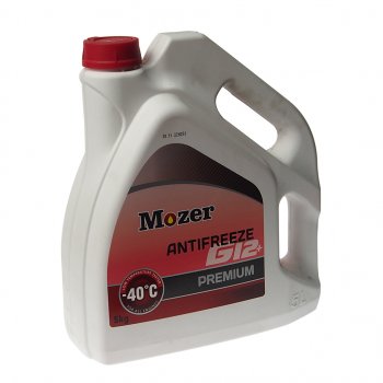929 р. Антифриз красный -40C 5кг G12+ MOZER MOZER 4606451  с доставкой в г. Пермь. Увеличить фотографию 1