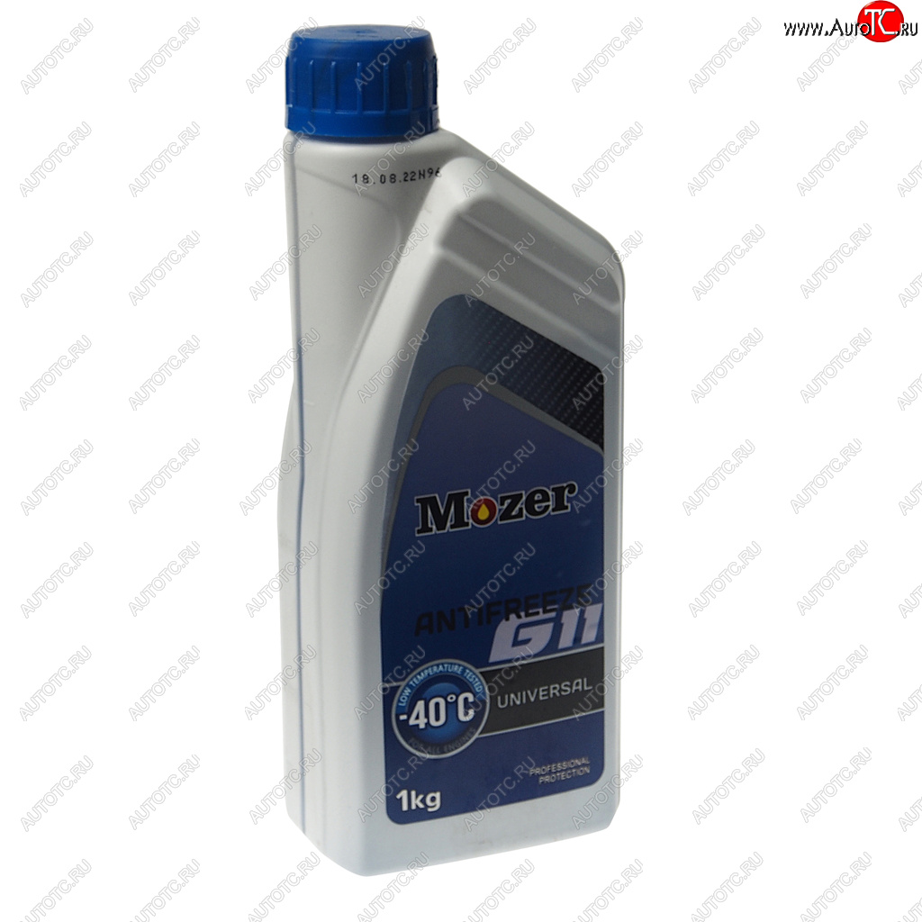207 р. Антифриз синий Universal -40C 1кг G11 MOZER MOZER 4606765  с доставкой в г. Пермь