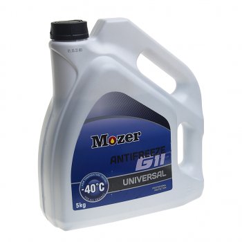 839 р. Антифриз синий Universal -40C 5кг G11 MOZER MOZER 4606772  с доставкой в г. Пермь. Увеличить фотографию 1