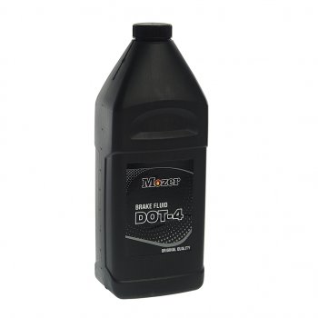 379 р. Жидкость тормозная DOT-4 0.910кг MOZER MOZER 4606888  с доставкой в г. Пермь. Увеличить фотографию 1