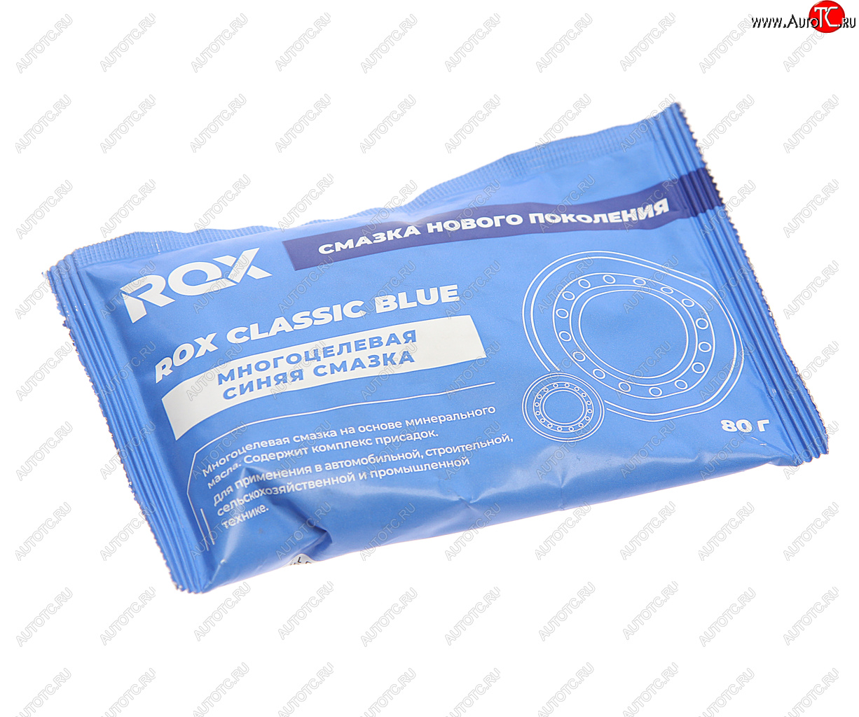 109 р. Смазка литиевая многоцелевая CLASSIC BLUE 80г (синяя) ROX ROX 4610173079355  с доставкой в г. Пермь