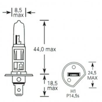 94 р. Лампа 12V H1 100W P14.5s 2600лм Спорт TESLAFT (Россия) TESLAFT 4631111142684 TESLAFT 4631111142684  с доставкой в г. Пермь. Увеличить фотографию 2