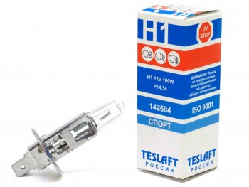 94 р. Лампа 12V H1 100W P14.5s 2600лм Спорт TESLAFT (Россия) TESLAFT 4631111142684 TESLAFT 4631111142684  с доставкой в г. Пермь. Увеличить фотографию 1