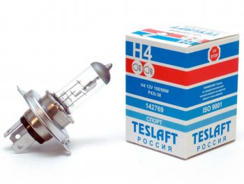 194 р. Лампа 12V H4 10090W P43t-38 29001700лм Спорт TESLAFT (Россия) TESLAFT 4631111142769  с доставкой в г. Пермь. Увеличить фотографию 1