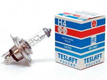 206 р. Лампа 24V H4 7570W P43t-38 19001200лм Стандарт TESLAFT (Россия) TESLAFT 4631111142783  с доставкой в г. Пермь. Увеличить фотографию 1