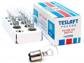 31 р. Лампа 12V P214W BAZ15d 44015лм Стандарт TESLAFT (Россия) TESLAFT 4631111142998  с доставкой в г. Пермь. Увеличить фотографию 1