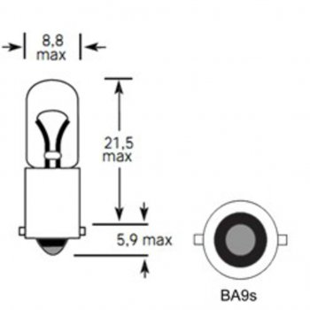 32 р. Лампа 24V T4W BA9s 35лм Стандарт TESLAFT (Россия) TESLAFT 4631111143049  с доставкой в г. Пермь. Увеличить фотографию 4