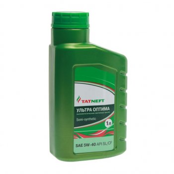 559 р. Масло моторное Ультра-Оптима API SLCF 5W40 псинт.1л ТАТНЕФТЬ ТАТНЕФТЬ 4650229680598  с доставкой в г. Пермь. Увеличить фотографию 1