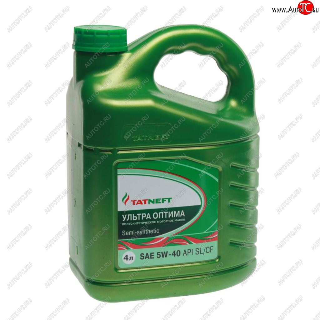 1 699 р. Масло моторное Ультра-Оптима API SL/CF 5W40 п/синт.4л ТАТНЕФТЬ ТАТНЕФТЬ 4650229680604 ТАТНЕФТЬ 4650229680604  с доставкой в г. Пермь