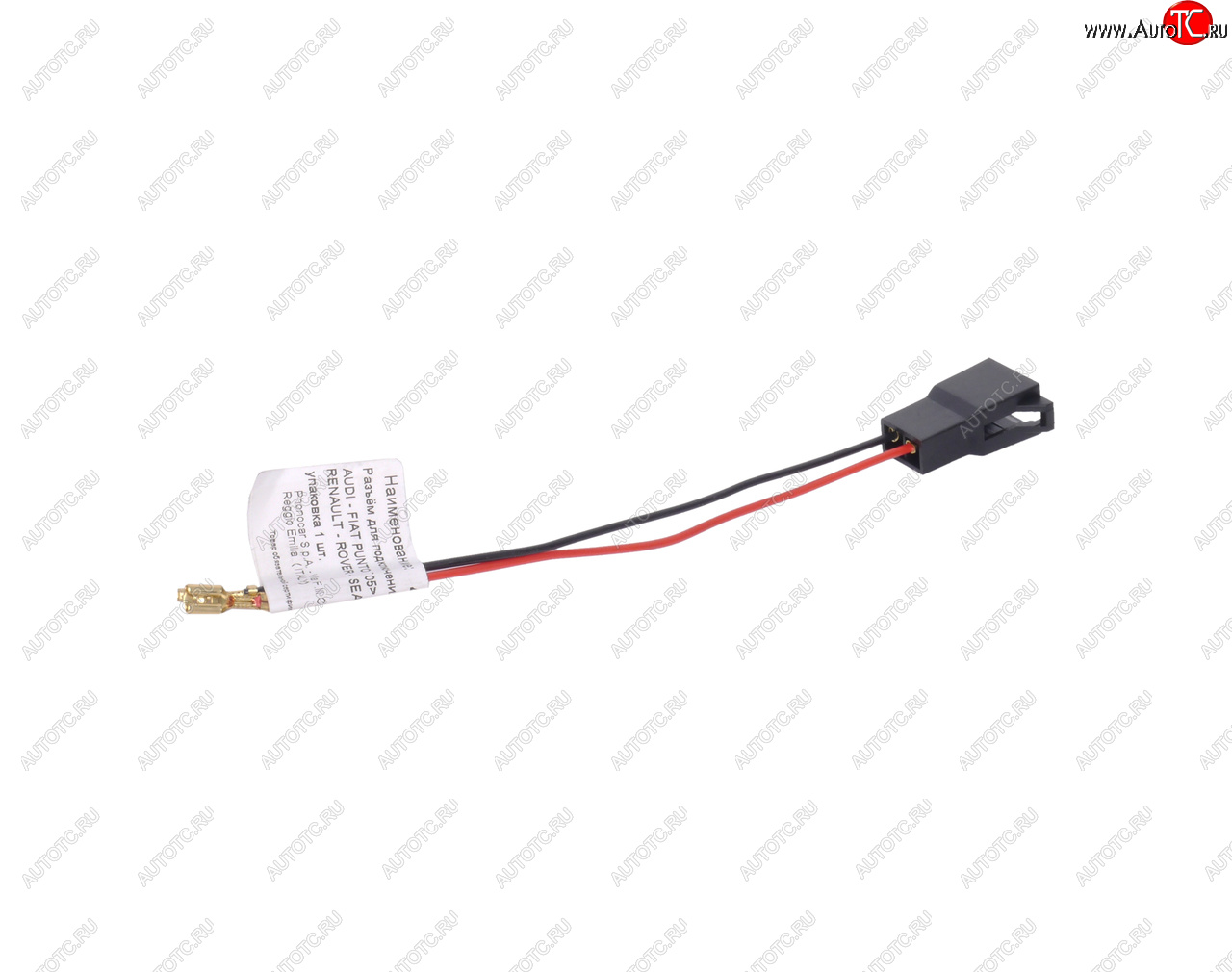 178 р. Разъем-переходник VW AUDI RENAULT OPEL ROVER (для акустики) PHONOCAR 4653.1 PHONOCAR 4653.1  с доставкой в г. Пермь