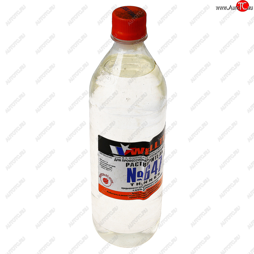206 р. Растворитель 647 1л WELLTEX WELLTEX 4670007990299  с доставкой в г. Пермь