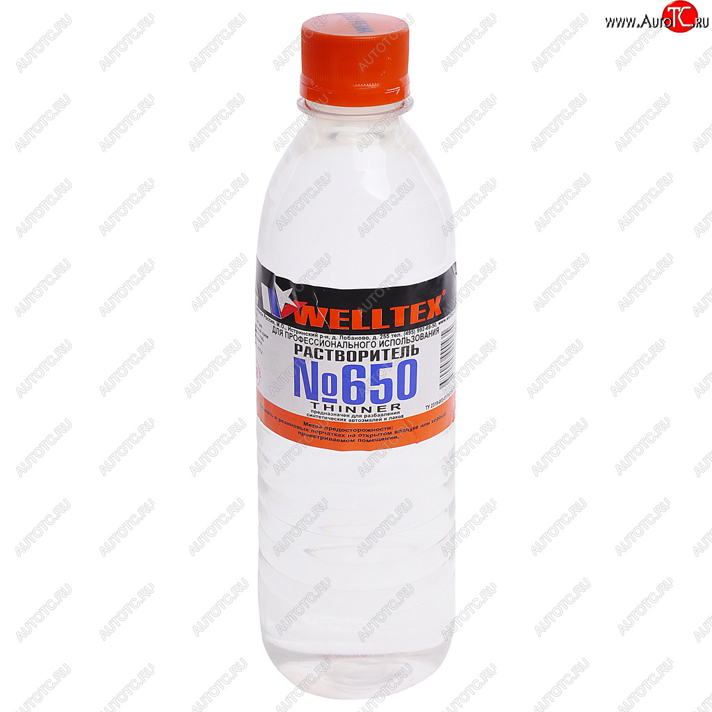 118 р. Растворитель 650 0.5л WELLTEX WELLTEX 4670007990435  с доставкой в г. Пермь