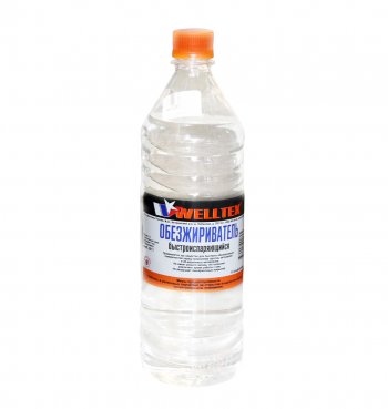319 р. Обезжириватель быстроиспаряющийся 1л WELLTEX WELLTEX 4670007990695  с доставкой в г. Пермь. Увеличить фотографию 1