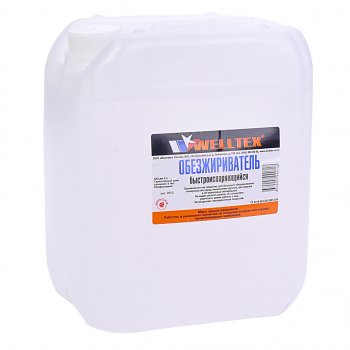 1 489 р. Обезжириватель быстроиспаряющийся 5л WELLTEX WELLTEX 4670007990718  с доставкой в г. Пермь. Увеличить фотографию 1