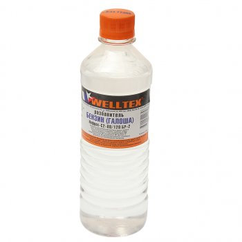 176 р. Бензин ГАЛОША 0.5л Нефрас-с 80120 (БР-2) WELLTEX WELLTEX 4670007990756  с доставкой в г. Пермь. Увеличить фотографию 1