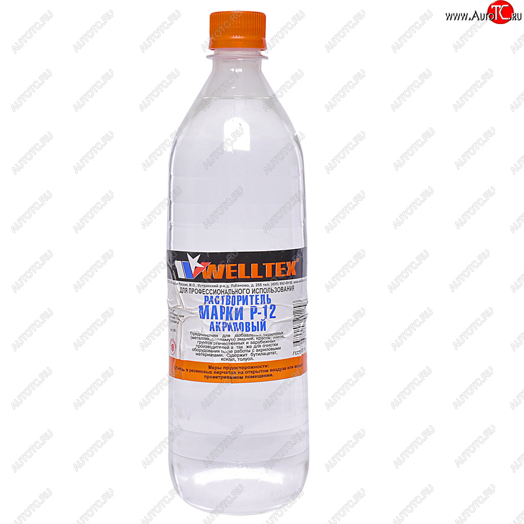 399 р. Растворитель Р-12 1л WELLTEX WELLTEX 4670007991258  с доставкой в г. Пермь