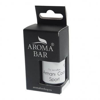 260 р. Ароматизатор масляный (Armani Code Sport) 10мл в крафтовой коробке AROMA BAR AROMA BAR 4678597200323 (33 oilset)  с доставкой в г. Пермь. Увеличить фотографию 1