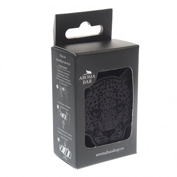 273 р. Подвеска ароматная «Леопард» в крафтовой упаковке черная AROMA BAR AROMA BAR 4678597202372 (leopardblackset)  с доставкой в г. Пермь. Увеличить фотографию 3