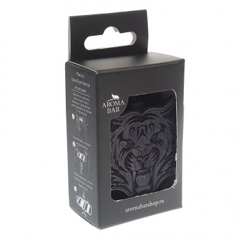 280 р. Подвеска ароматная «Шерхан» в крафтовой упаковке черная AROMA BAR AROMA BAR 4678597202433 (tigerblackset)  с доставкой в г. Пермь. Увеличить фотографию 2