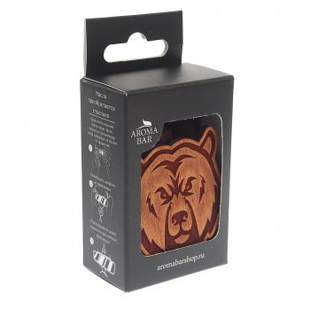 280 р. Подвеска ароматная «Медведь» в крафтовой упаковке коричневая AROMA BAR AROMA BAR 4678597202556 (bearbrownset)  с доставкой в г. Пермь. Увеличить фотографию 2