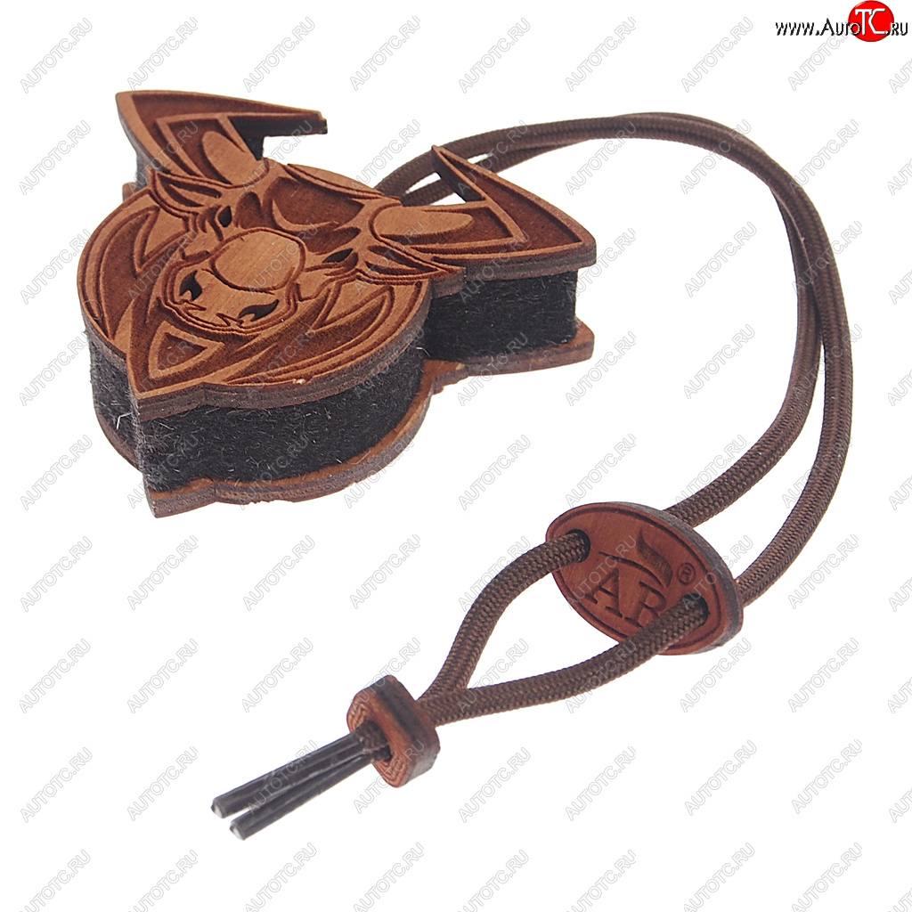280 р. Подвеска ароматная «Бык» в крафтовой упаковке коричневая AROMA BAR AROMA BAR 4678597202631 (bullbrownset)  с доставкой в г. Пермь