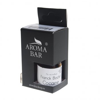 265 р. Ароматизатор масляный (Franck Boclet-Cocaine) 10мл в крафтовой коробке AROMA BAR AROMA BAR 4678597208350 (64 oilset)  с доставкой в г. Пермь. Увеличить фотографию 1