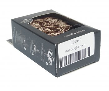 280 р. Подвеска ароматная на дефлектор на магните Мопс коричнево-белая AROMA BAR AROMA BAR 4678597209791 (defpugbrownwh)  с доставкой в г. Пермь. Увеличить фотографию 3
