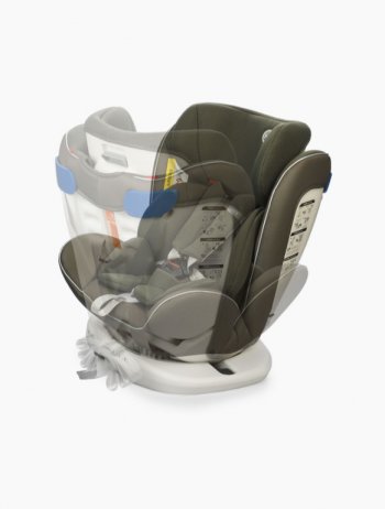 14 849 р. Автокресло детское 0-36кг (0+I-ll-IlI) 0-12лет dark green UNIX Isofix HAPPY BABY HAPPY BABY 4690624035449  с доставкой в г. Пермь. Увеличить фотографию 8