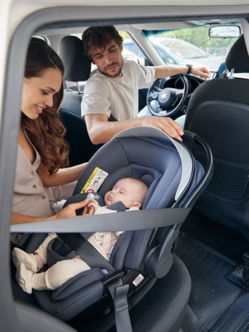 9 549 р. Автокресло детское 0-13кг (0+) 0-1.5лет dark grey Skyler Pro HAPPY BABY HAPPY BABY 4690624062216  с доставкой в г. Пермь. Увеличить фотографию 34