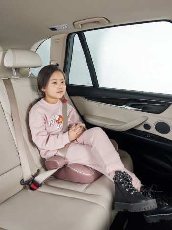 2 799 р. Подушка авт.детская БУСТЕР 15-36кг (II-III) 6-12лет desert pink Rider HAPPY BABY HAPPY BABY 4690624062438  с доставкой в г. Пермь. Увеличить фотографию 6
