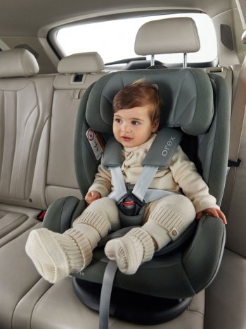 16 999 р. Автокресло детское 0-36кг (0+I-ll-IlI) 0-12лет dark green OREX Isofix HAPPY BABY HAPPY BABY 4690624065477  с доставкой в г. Пермь. Увеличить фотографию 5