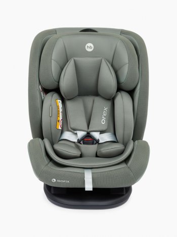 16 999 р. Автокресло детское 0-36кг (0+I-ll-IlI) 0-12лет dark green OREX Isofix HAPPY BABY HAPPY BABY 4690624065477  с доставкой в г. Пермь. Увеличить фотографию 7