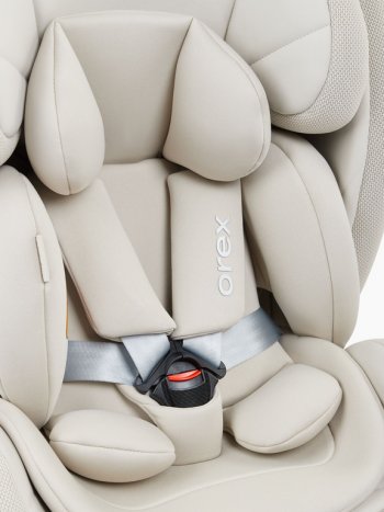 15 349 р. Автокресло детское 0-36кг (0+I-ll-IlI) 0-12лет sand OREX Isofix HAPPY BABY HAPPY BABY 4690624065491  с доставкой в г. Пермь. Увеличить фотографию 18