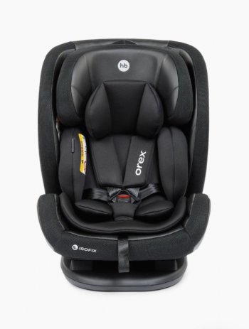 15 999 р. Автокресло детское 0-36кг (0+I-ll-IlI) 0-12лет black OREX Isofix HAPPY BABY HAPPY BABY 4690624065507  с доставкой в г. Пермь. Увеличить фотографию 7
