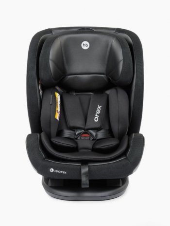 15 999 р. Автокресло детское 0-36кг (0+I-ll-IlI) 0-12лет black OREX Isofix HAPPY BABY HAPPY BABY 4690624065507  с доставкой в г. Пермь. Увеличить фотографию 8