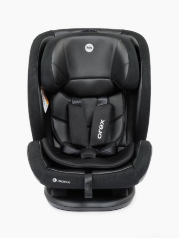 15 999 р. Автокресло детское 0-36кг (0+I-ll-IlI) 0-12лет black OREX Isofix HAPPY BABY HAPPY BABY 4690624065507  с доставкой в г. Пермь. Увеличить фотографию 9