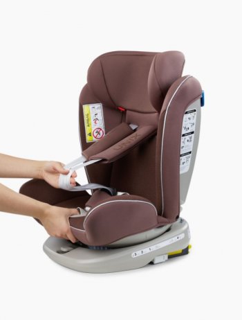 14 999 р. Автокресло детское 0-36кг (0+I-ll-IlI) 0-12лет chocolate UNIX Isofix HAPPY BABY HAPPY BABY 4690624066269  с доставкой в г. Пермь. Увеличить фотографию 14