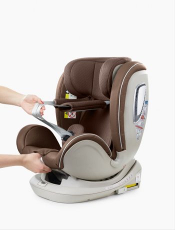 18 499 р. Автокресло детское 0-36кг (0+I-ll-IlI) 0-12лет brown I-UNIX Isofix с боковой доп.защитой HAPPY BABY HAPPY BABY 4690624068959  с доставкой в г. Пермь. Увеличить фотографию 13