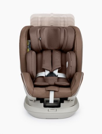 18 499 р. Автокресло детское 0-36кг (0+I-ll-IlI) 0-12лет brown I-UNIX Isofix с боковой доп.защитой HAPPY BABY HAPPY BABY 4690624068959  с доставкой в г. Пермь. Увеличить фотографию 9