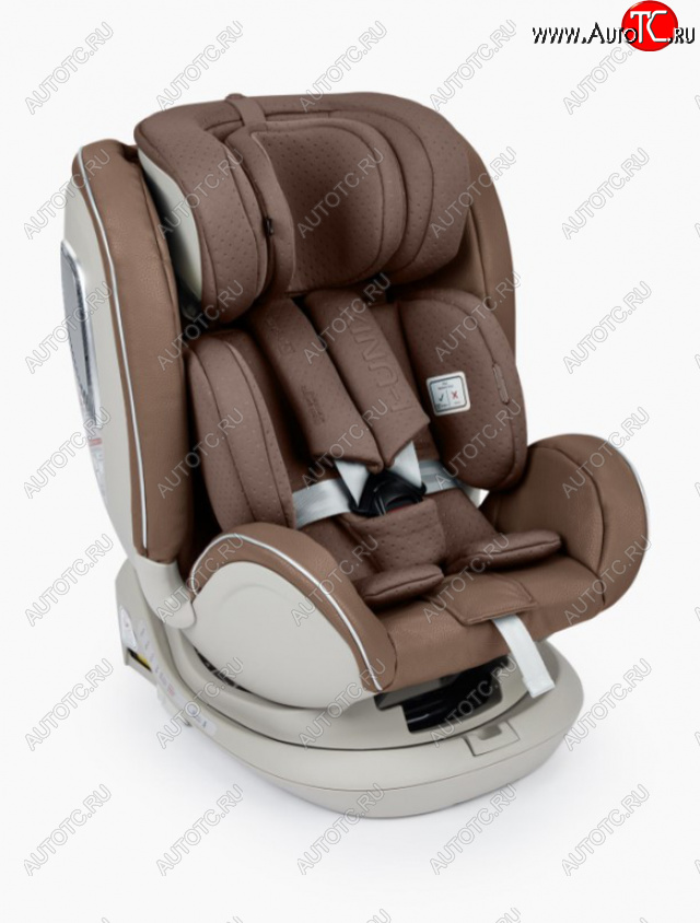 18 499 р. Автокресло детское 0-36кг (0+I-ll-IlI) 0-12лет brown I-UNIX Isofix с боковой доп.защитой HAPPY BABY HAPPY BABY 4690624068959  с доставкой в г. Пермь