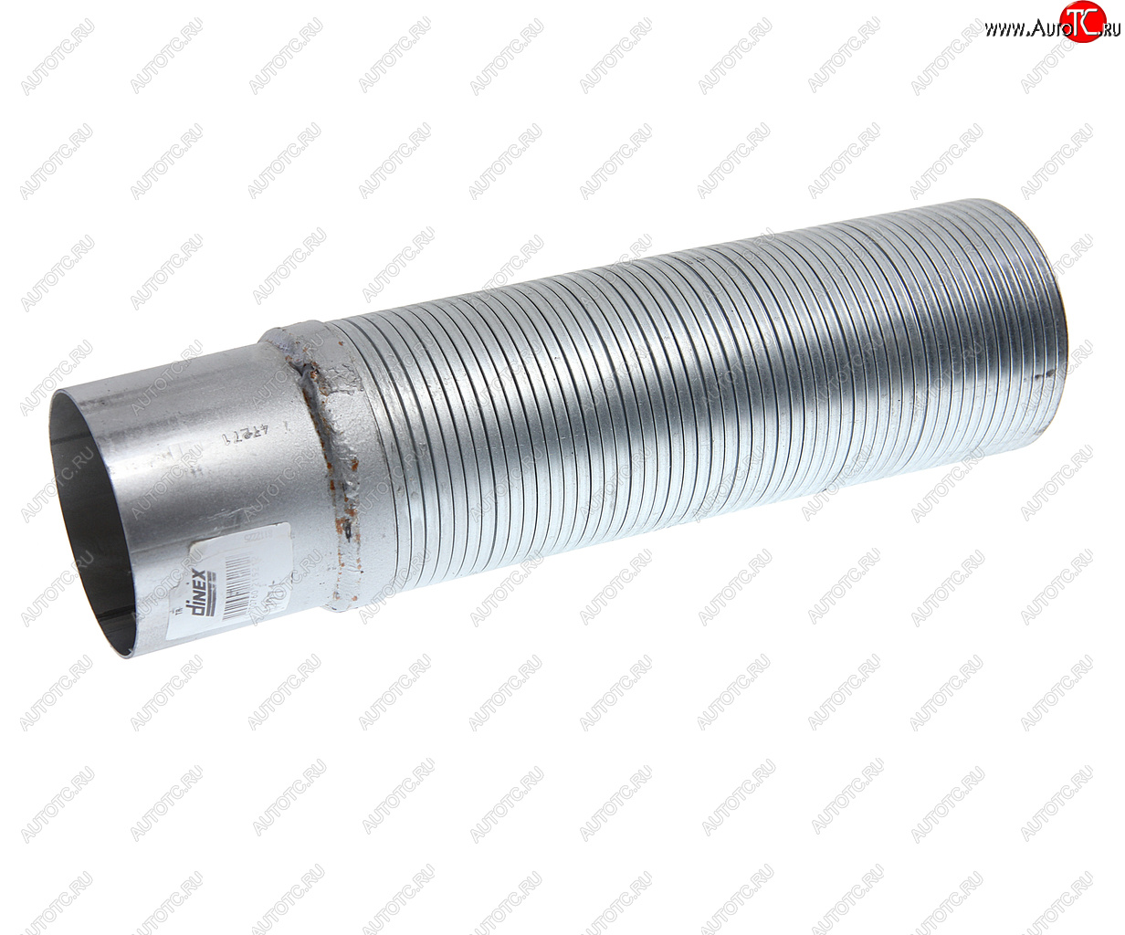 2 759 р. Гофра MAN выхлопной системы (d=111 L=415) (нерж.) с фланцем E-line DINEX DINEX 47271 DINEX 47271  с доставкой в г. Пермь