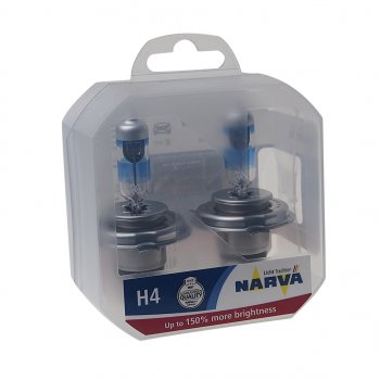 1 579 р. Лампа 12V H4 6055W P43t +150% бокс (2шт.) Range Power 150 NARVA NARVA 480692100  с доставкой в г. Пермь. Увеличить фотографию 1