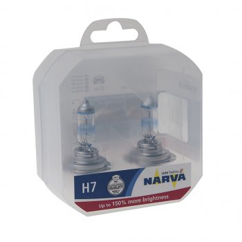 2 399 р. Лампа 12V H7 55W PX26d +150% бокс (2шт.) Range Power 150NARVA NARVA 480712100  с доставкой в г. Пермь. Увеличить фотографию 1