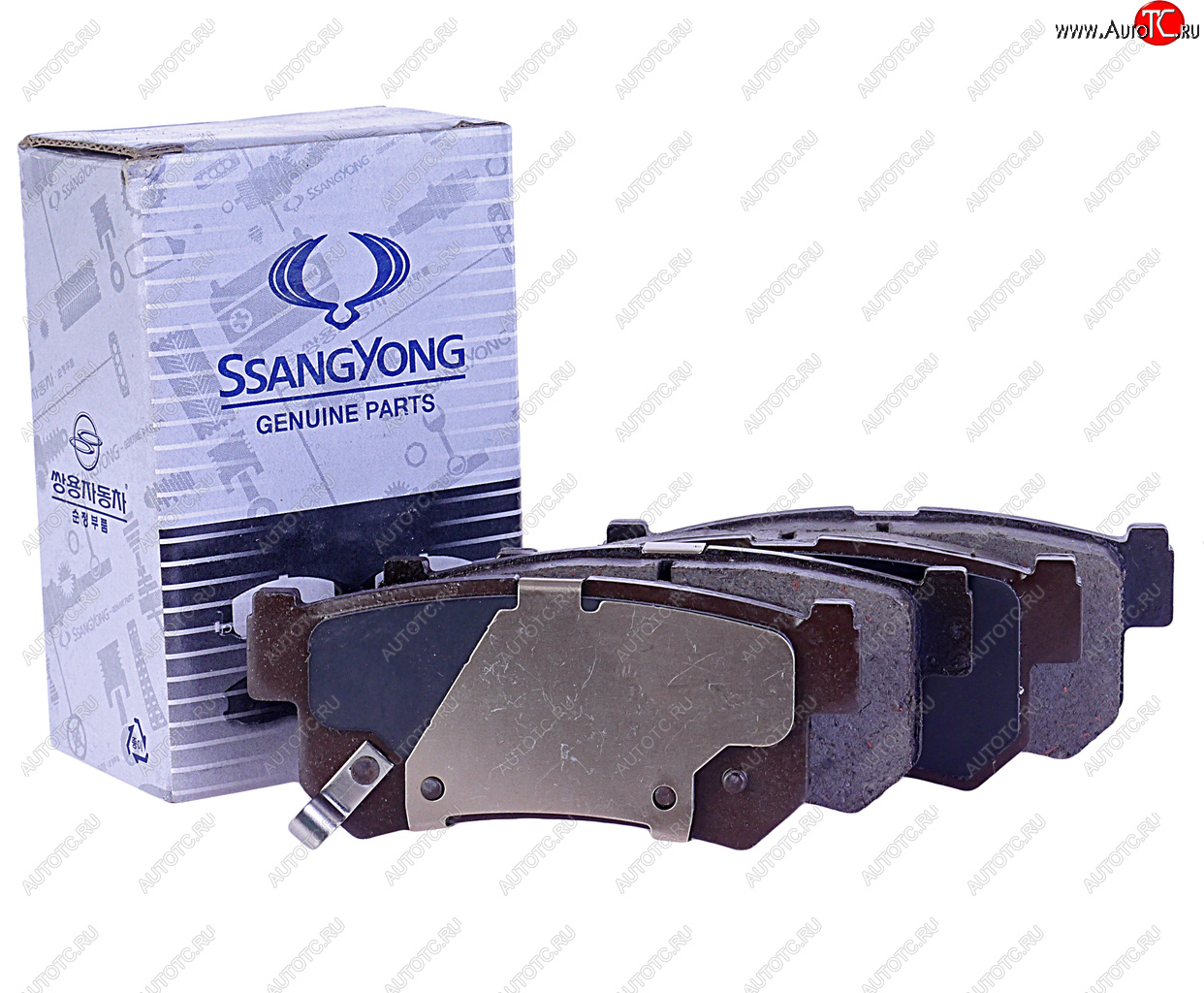 4 299 р. Колодки тормозные задние (4шт.) SSANGYONG SSANGYONG Actyon 1 (2006-2010)  с доставкой в г. Пермь