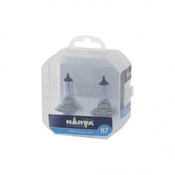 1 739 р. Лампа 12V H7 55W PX26d +50% бокс (2шт.) Range Power Blue+ NARVA NARVA 486382100  с доставкой в г. Пермь. Увеличить фотографию 1