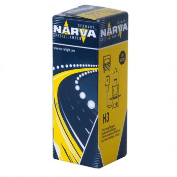 196 р. Лампа 24V H3 70W PK22s Standard NARVA NARVA 487003000  с доставкой в г. Пермь. Увеличить фотографию 1