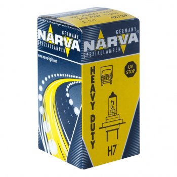 899 р. Лампа 24V H7 70W PX26d Heavy Duty NARVA NARVA 487293000  с доставкой в г. Пермь. Увеличить фотографию 1