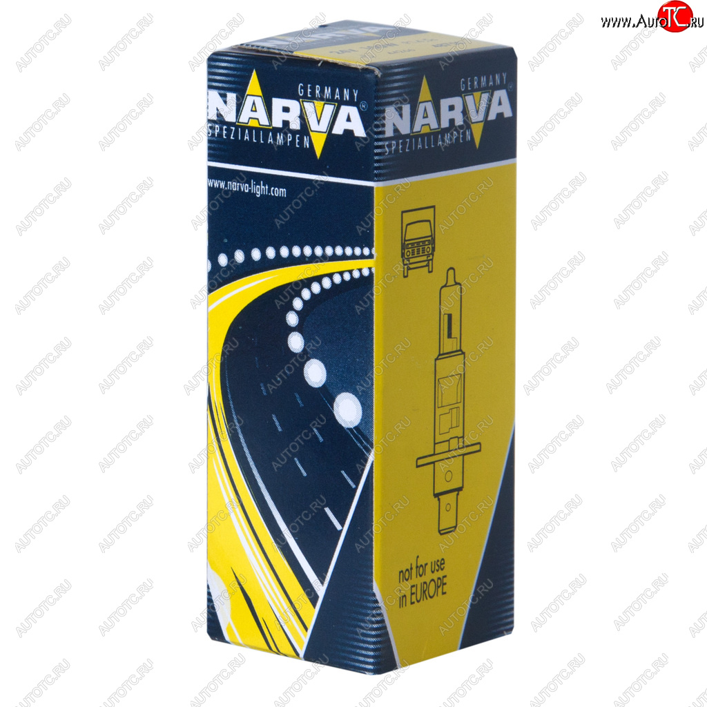 419 р. Лампа 24V H1 100W P14.5s Rallye NARVA NARVA 487503000  с доставкой в г. Пермь
